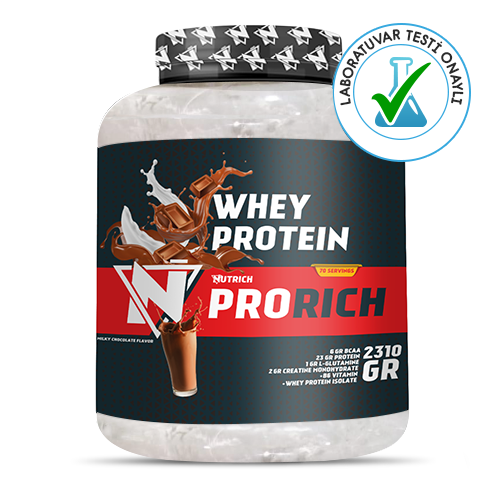 Nutrich Prorich Whey Protein 2310 Gr Sütlü Çikolata Aromalı