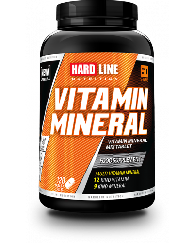 HARDLINE VITAMIN MINERAL 120 TABLET