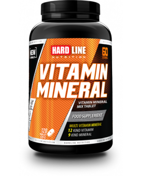 HARDLINE VITAMIN MINERAL 120 TABLET