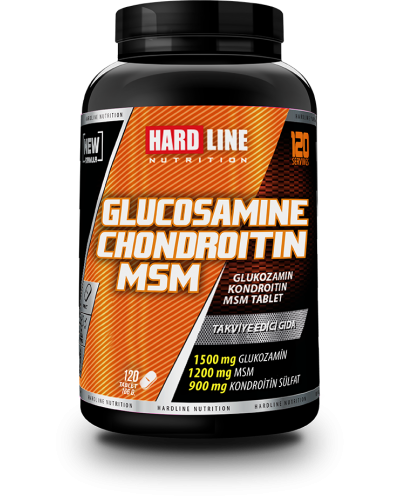 HARDLINE GLUCOSAMINE CHONDROITIN MSM 120 TABLET