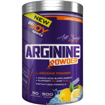 Bigjoy Sports Arginine Powder Limon 500g