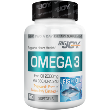 Bigjoy Vitamins Omega-3 50 Softgels