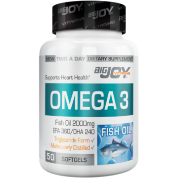 Bigjoy Vitamins Omega-3 50 Softgels