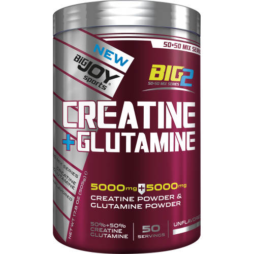 Bigjoy Sports BIG2 Creatine + Glutamine Aromasız 505g