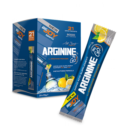 Bigjoy Sports Arginine Go! Limon 10g x 21 Adet (210g)