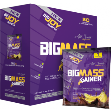 Bigjoy Sports BIGMASS Gainer Çikolata & Muz 5000g (100g x 50 Adet)