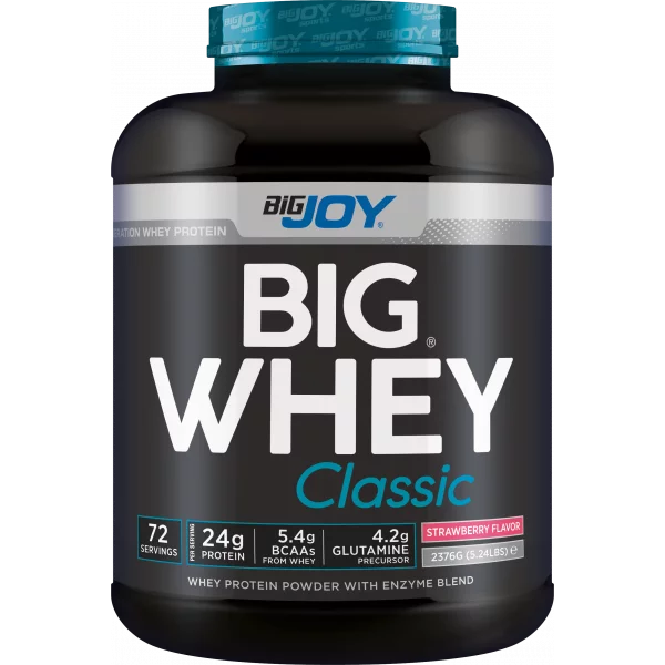 Bigjoy Sports BIGWHEY Whey Protein Classic Çilek 2376g