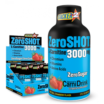 ZeroShot 3000mg Çilek 60ml x 12 Adet