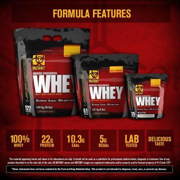 MUTANT CORE SERIES WHEY 2,27 KG - TRIPLE CHOCOLATE