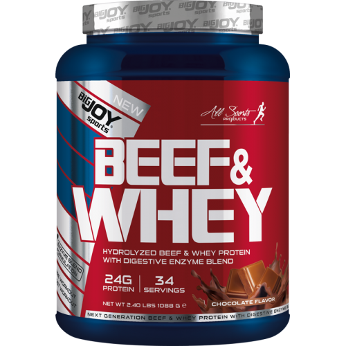Bigjoy Sports Beef & Whey Çikolata 1088g