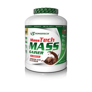 Powertech MassTech Mass Gainer 3600 Gr 30 Servis Çikolata Aromalı