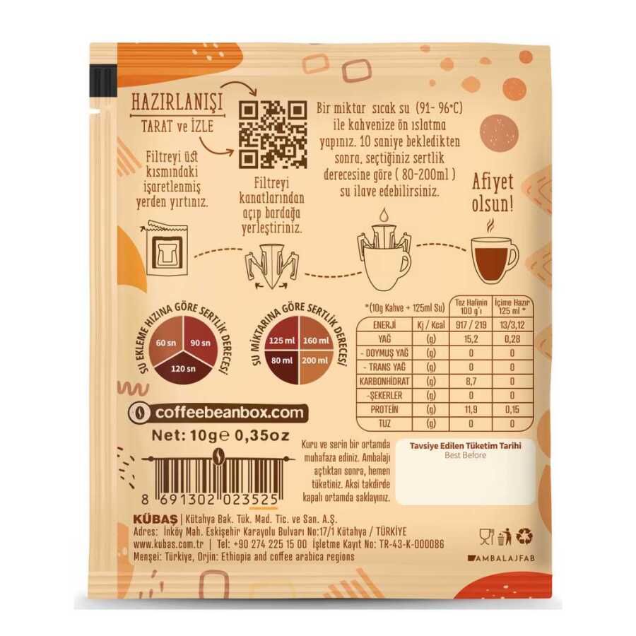 Coffee Bean Box Ethiopia Filtre Kahve