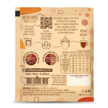 Coffee Bean Box Ethiopia Filtre Kahve