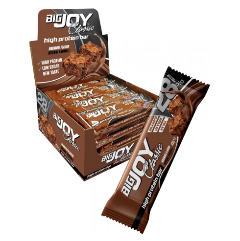 Bigjoy Classic High Protein Bar Brownie 16 x 45g