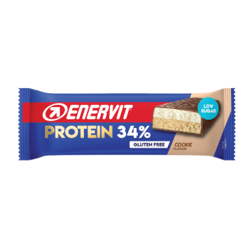 Enervit Protein Bar %34 Kurabiye Aromalı 60 gr 6 Adet