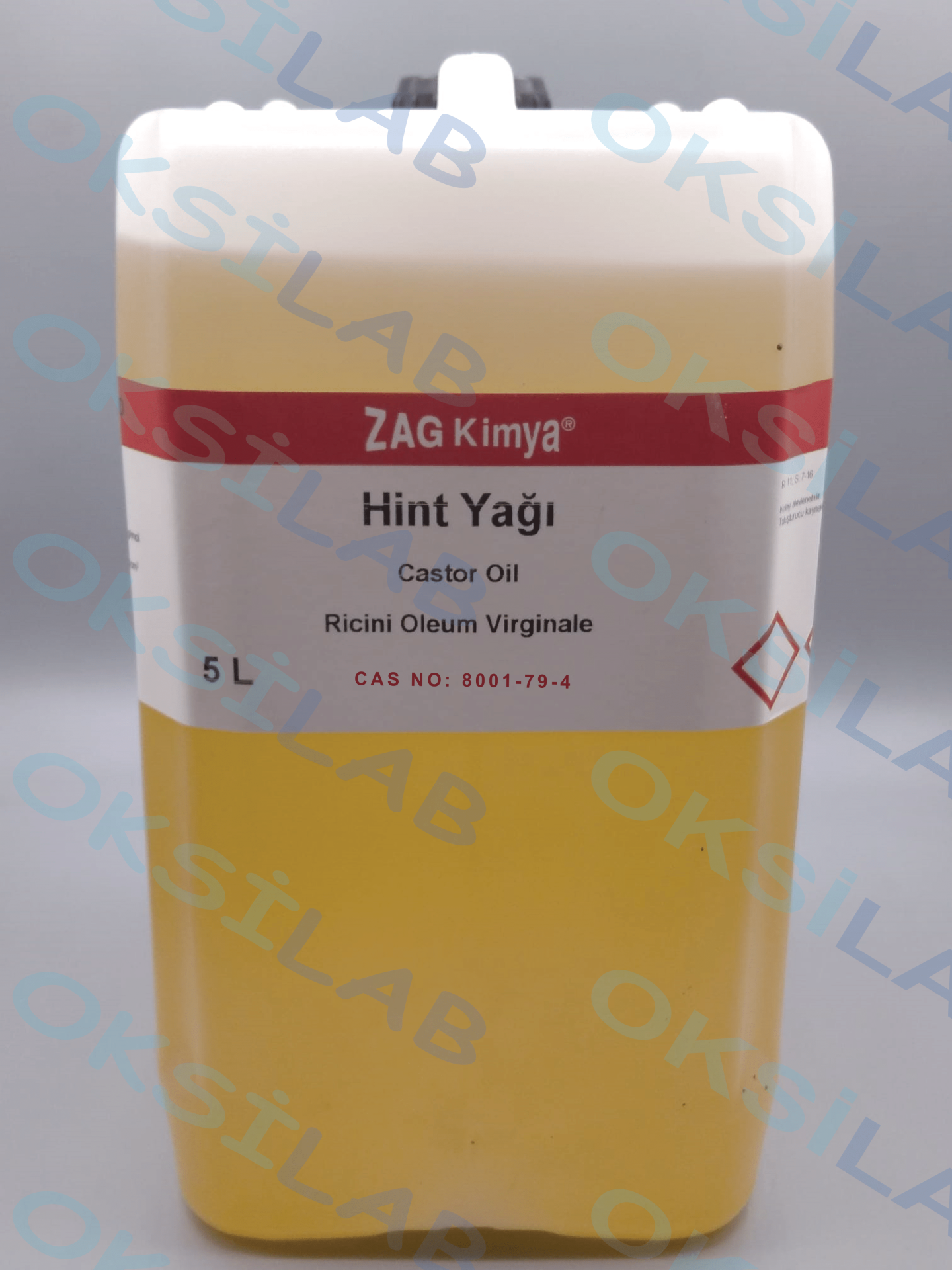 HİNT YAĞI (KASTOR YAĞI) COSMETIC GRADE - 5 LT