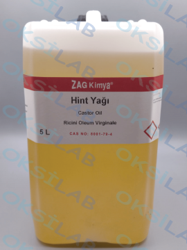 HİNT YAĞI (KASTOR YAĞI) COSMETIC GRADE - 5 LT