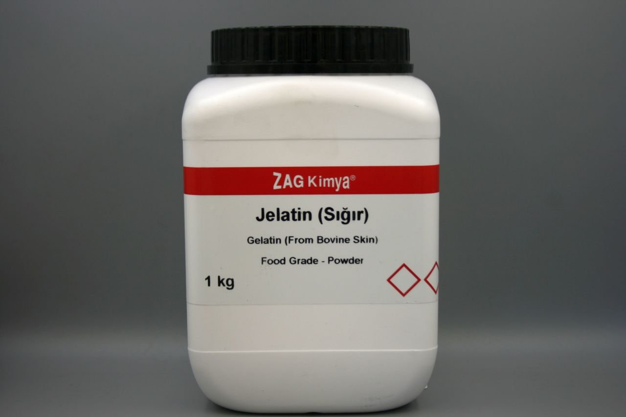 JELATİN TOZ (200 BLOOM, SIĞIR) FOOD GRADE - 1 KG