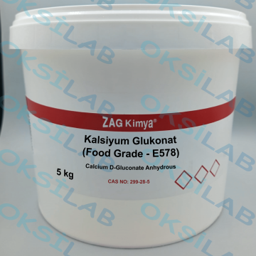 KALSİYUM GLUKONAT %98 FOOD GRADE - 5 KG