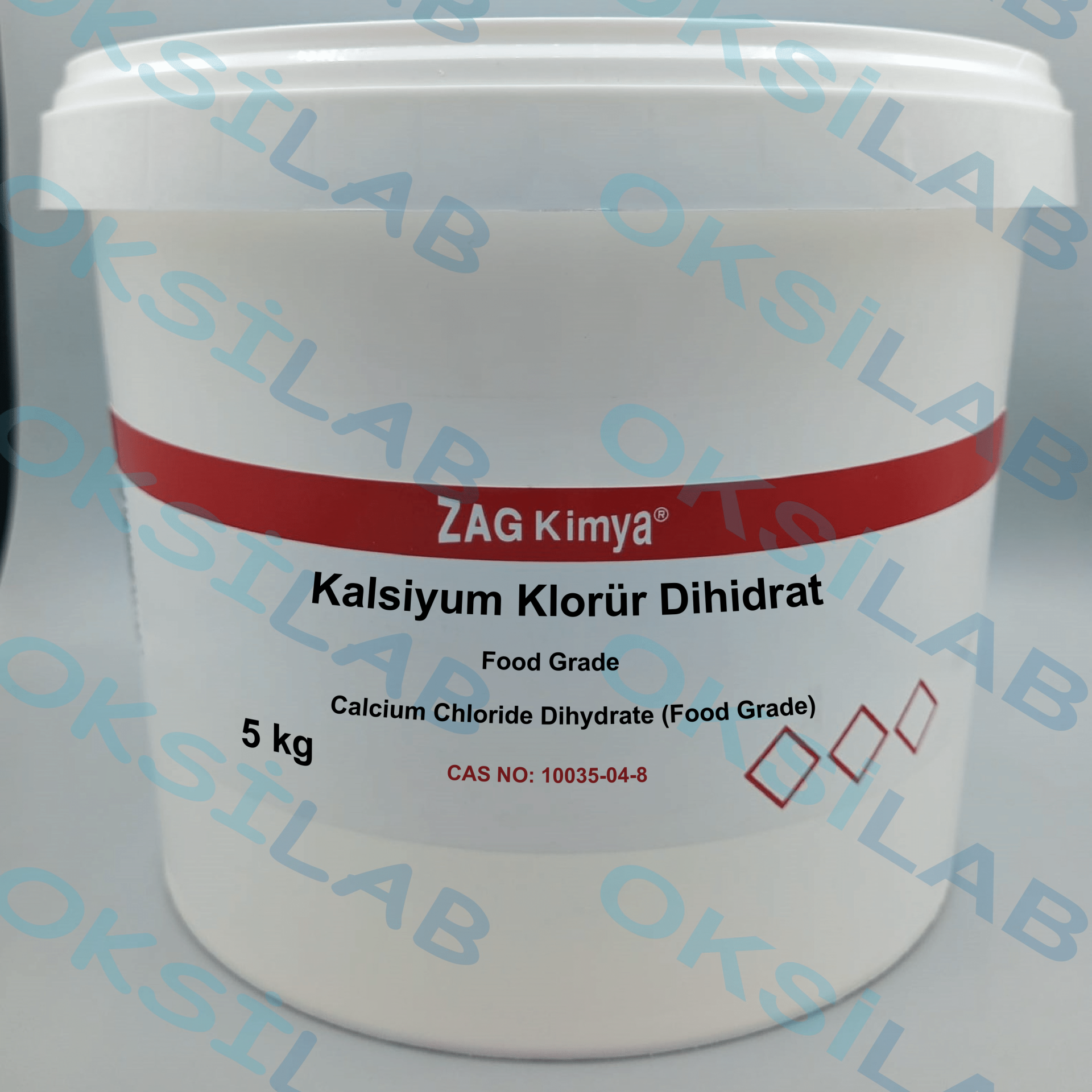 KALSİYUM KLORÜR DİHİDRAT %99 FOOD GRADE - 5 KG