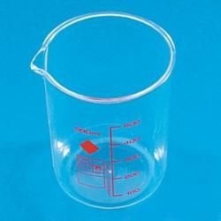 TPX Beher, Kırmızı Taksimatlı, 25 ml - 1 Ad.