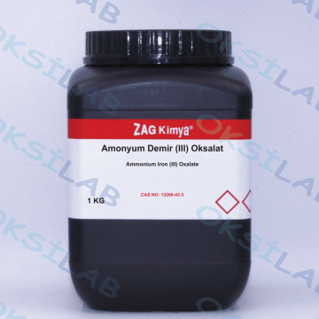 AMONYUM DEMİR III OKSALAT PHOTO GRADE - 1 KG