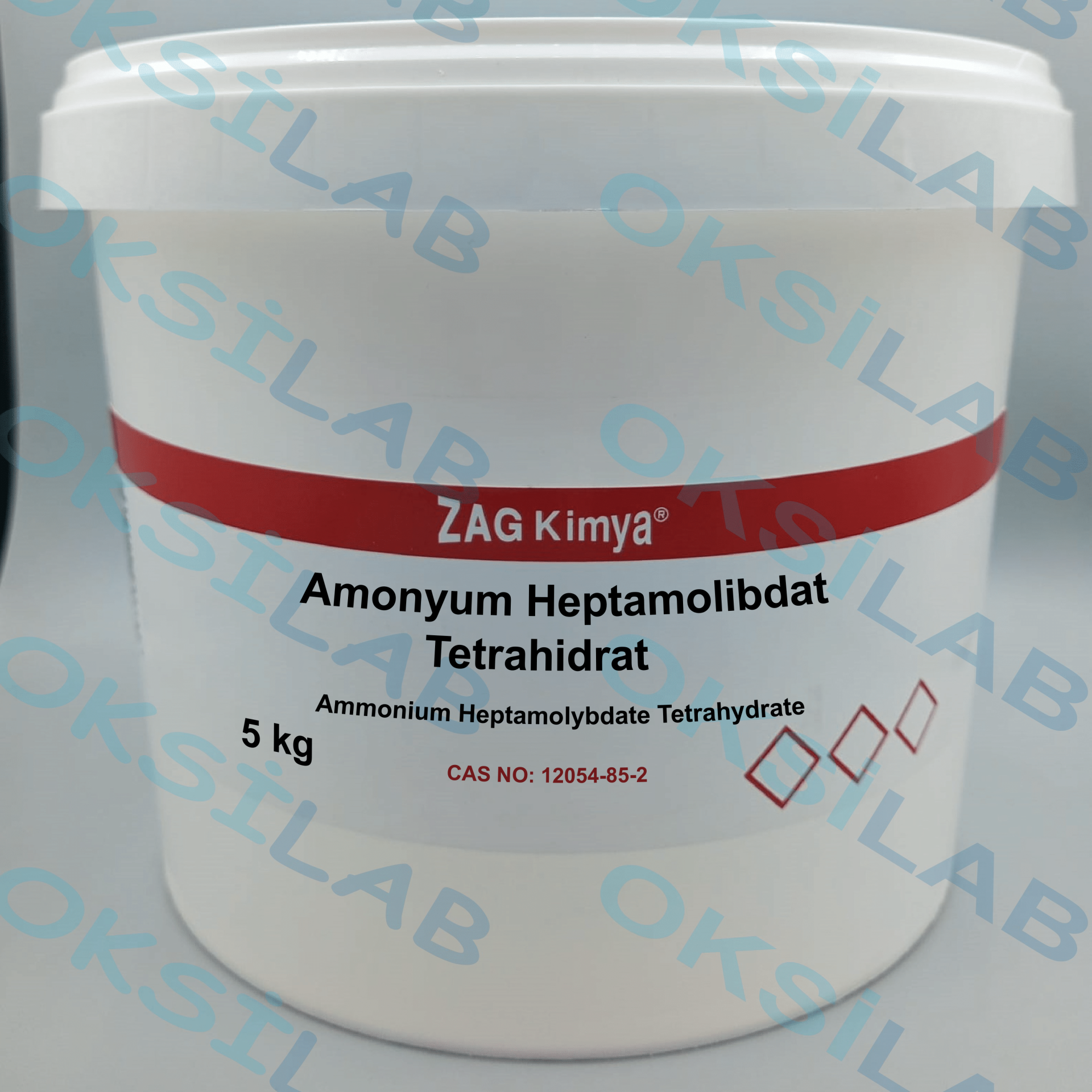 AMONYUM HEPTAMOLİBDAT TETRAHİDRAT - 5 KG