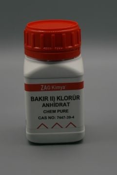 BAKIR II KLORÜR ANHİDRAT CHEM PURE - 250 GR