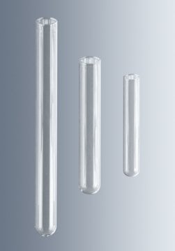 Test Tüpü, Cam, Borosilicate Cam, Dibi Yuvarlak, Taksimatsız, 25x150 mm - 100 Ad.