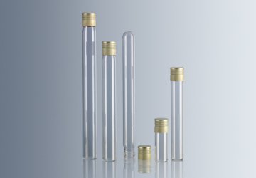Cam Kültür Tüpü, Dibi Düz, 49.5x16 mm, 5 ml - 480 Ad.