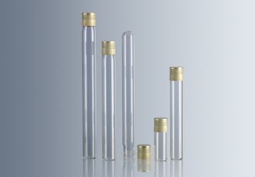 Cam Kültür Tüpü, Dibi Düz, 112.5x16.1 mm, 15 ml - 299 Ad.