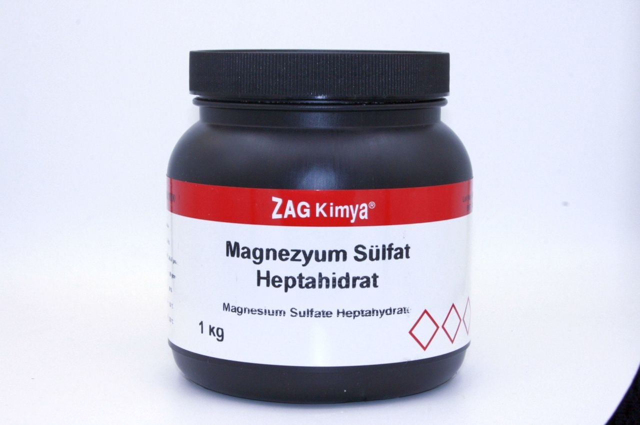 MAGNEZYUM SÜLFAT HEPTAHİDRAT 98% CHEM PURE - 1 KG