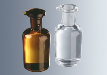 Damlalık Şişe, Cam, Cam Kapaklı, Şeffaf, 100 ml