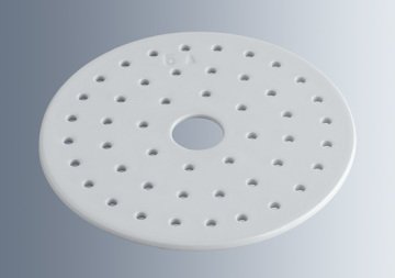 Desikatör için Porselen Disk, 100 mm