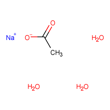 SODYUM ASETAT TRİHİDRAT %99 CHEM PURE - 1 KG