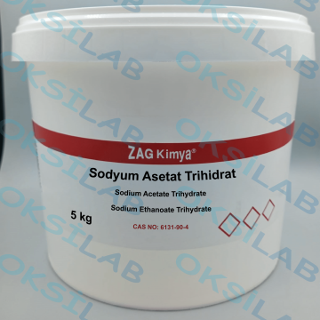 SODYUM ASETAT TRİHİDRAT %99 CHEM PURE - 5 KG