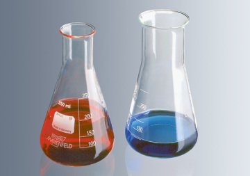 Erlenmayer, Cam, Dudaklı,  Dar Boyunlu, 200 ml