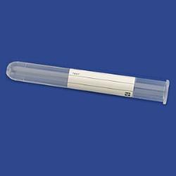 Plastik Test Tüpü, Dibi Yuvarlak, Hacim 5 ml, PP, 12x92 mm, Etiketli - 600 Ad.