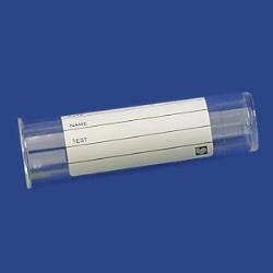 Plastik Test Tüpü, Dibi Düz, Hacim 5 ml, PS, 16x60 mm, Etiketli - 300 Ad.