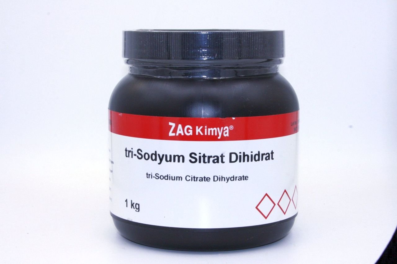 TRİSODYUM SİTRAT DİHİDRAT %99 CHEM PURE - 1 KG