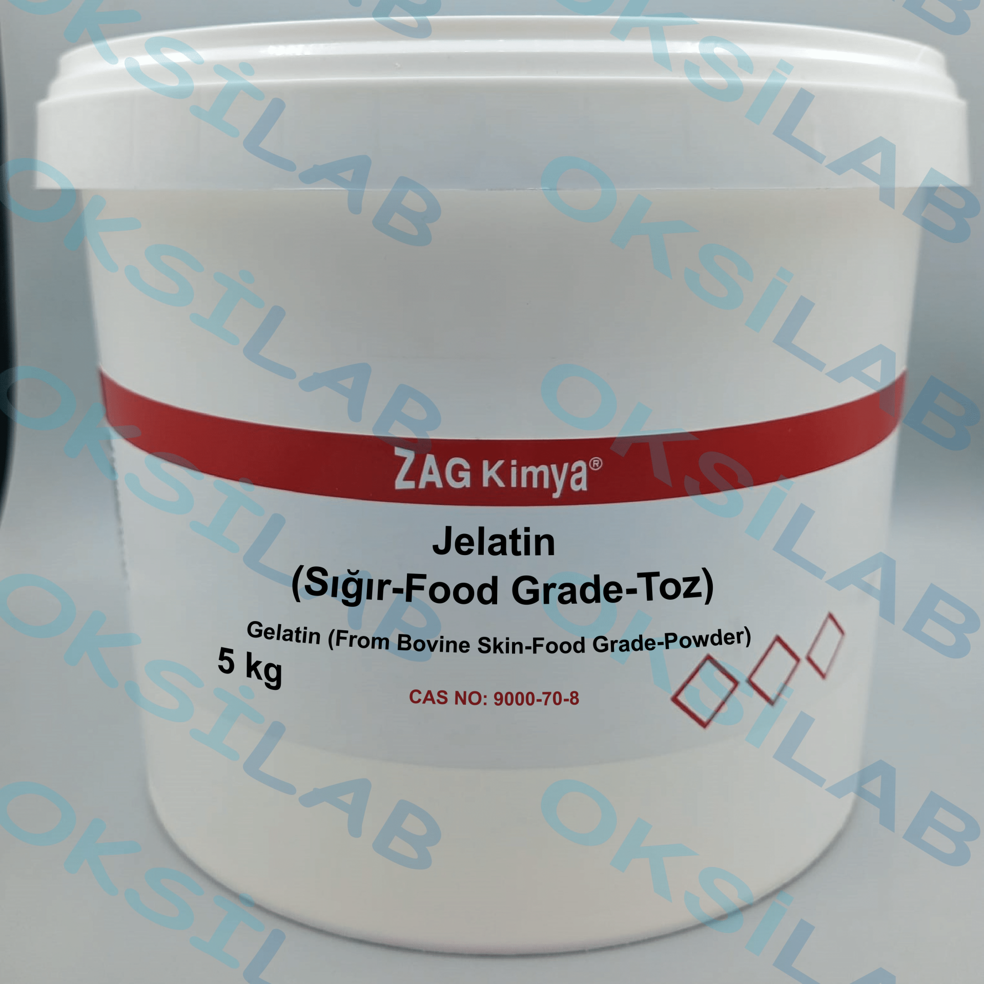JELATİN TOZ (200 BLOOM, SIĞIR) FOOD GRADE - 5 KG