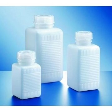 HDPE Geniş Boyunlu Şişe, Natürel, 1000 mL