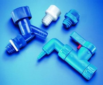 HDPE Musluk, Bidon için, Mavi