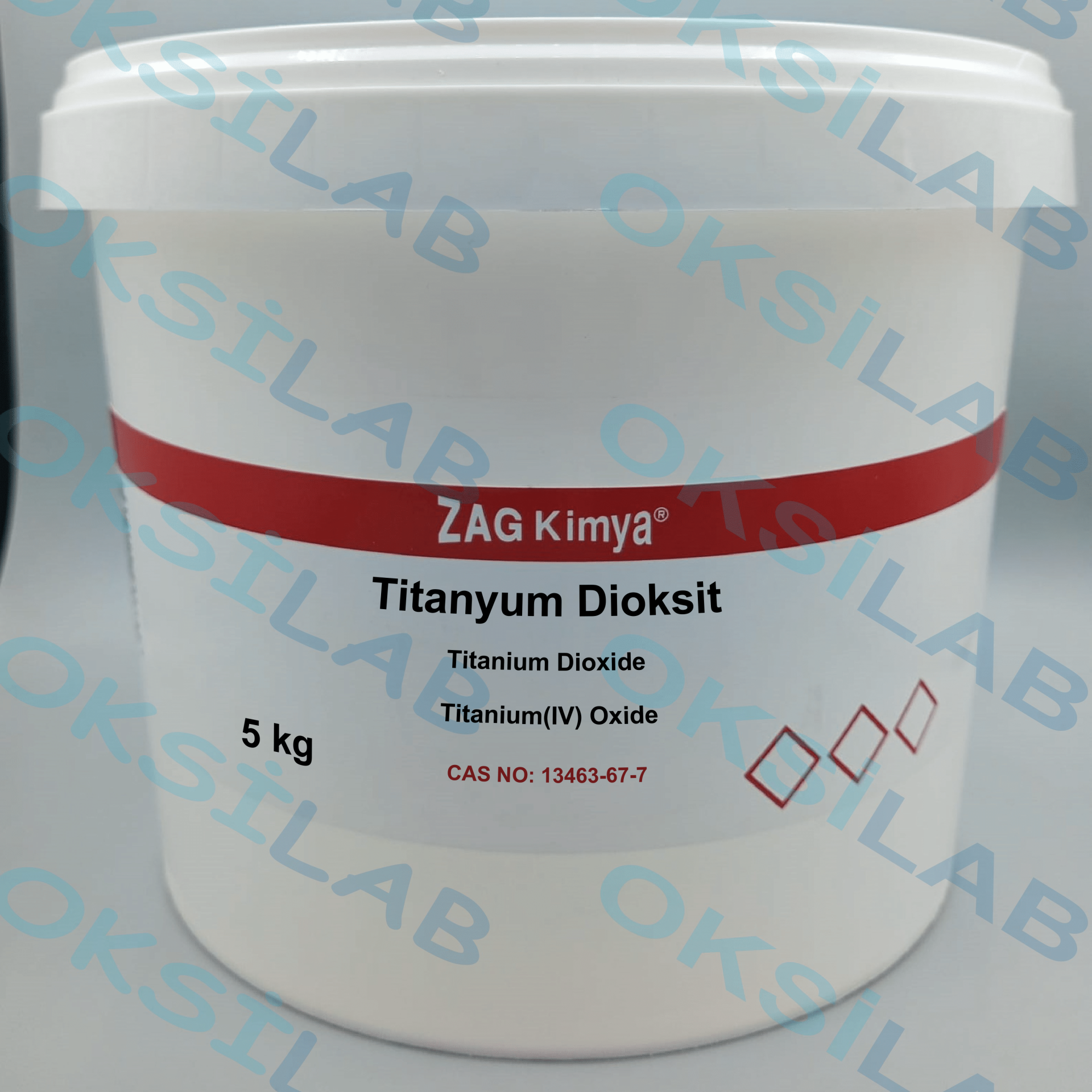 TİTAN DİOKSİT (RUTİL) CHEM PURE - 5 KG