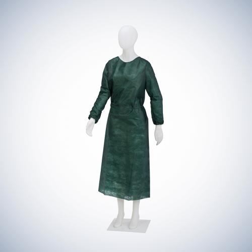 Ziyaretçi Önlüğü, PP, Yeşil, Kalın, L/XL - 10 Ad.