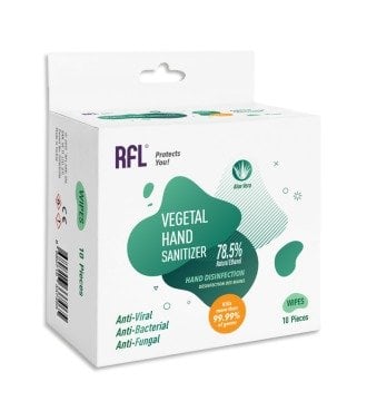 DEZENFEKTANLI ISLAK MENDİL (10'LU PAKET)