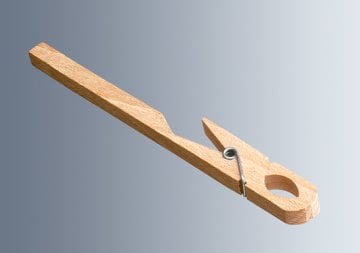 Ahşap, Tüp Mandalı, 40 mm - 12 Ad.