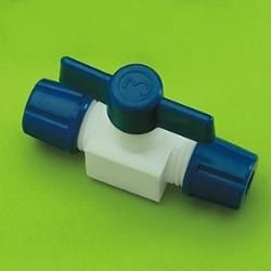 PTFE Boru Bağlantısı, Düz, Musluklu, 8x3 mm - 1 Ad.