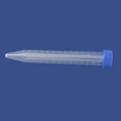Falkon Tüpü, 15 ml, Steril  ( 17 mm x 120 mm ) taksimatlı mavi vida kapaklı - 125 Ad.