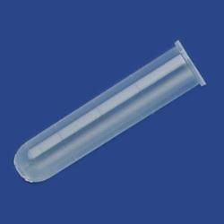 Plastik Test Tüpü, Dibi Yuvarlak, Hacim 3 ml, PP, 12x56 mm - 500 Ad.